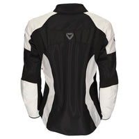 Dririder Vivid 3 Air Vented Touring Ladies Jacket-Pearl/Black-18 #2124785