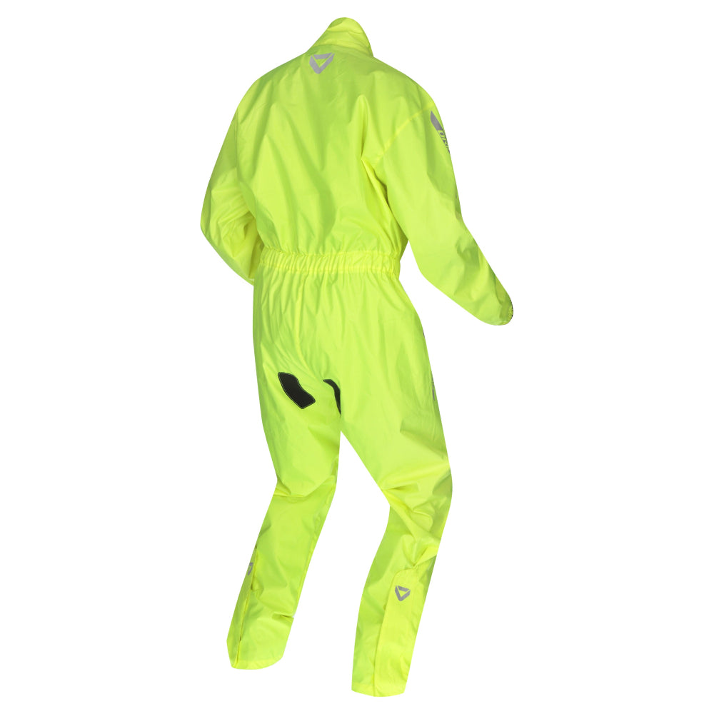 Dririder Hurricane 3 Complete One Piece Rain Suit-Fluro Yellow-2XL #2125686
