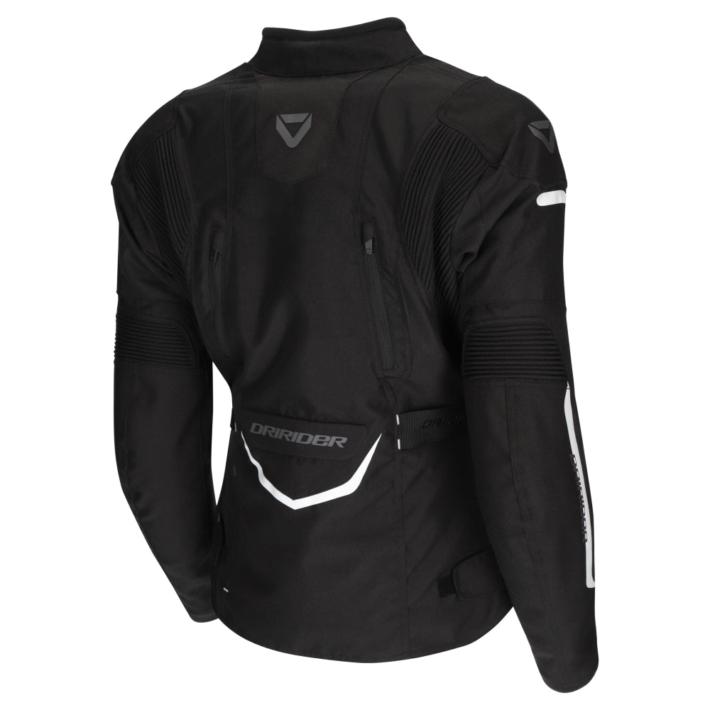 Dririder Apex 6 AA Certified Ladies Jacket-Grey/White/Black-LDS 20 #2125836