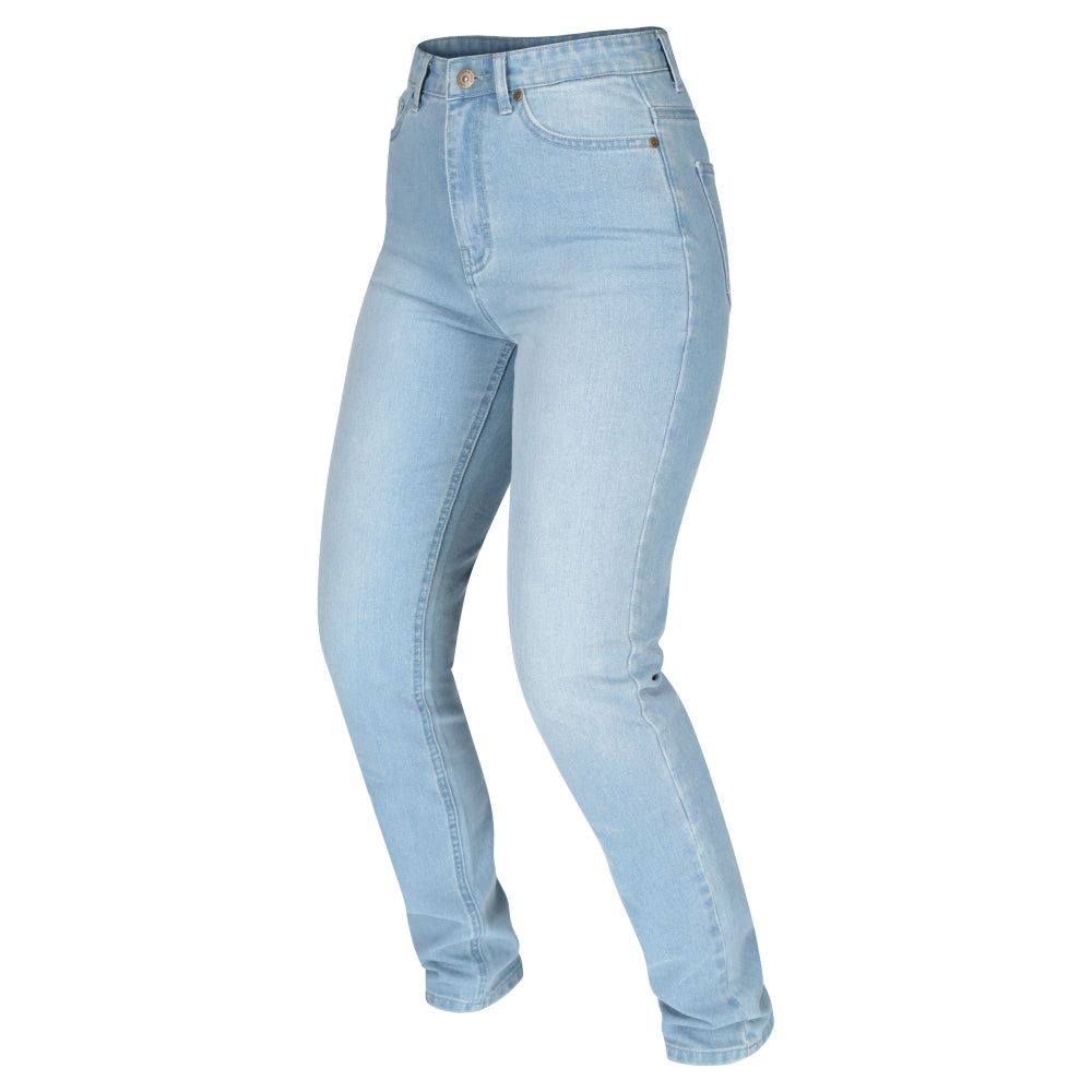 Dririder Velocity CE Certified Riding Ladies Jeans-Light Blue-14R #2125852