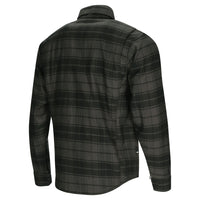 Argon Hatchet Motorcycle Flanno Riding Shirt-Black/Green-60 (2X-3X) #2125886