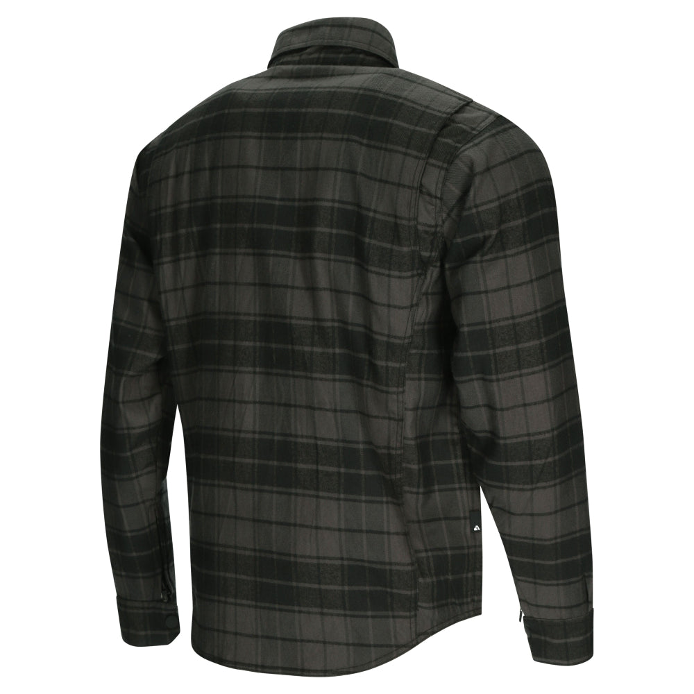 Argon Savage Protective Motorcycle Flanno-Black/Green-46 (S) #2125903