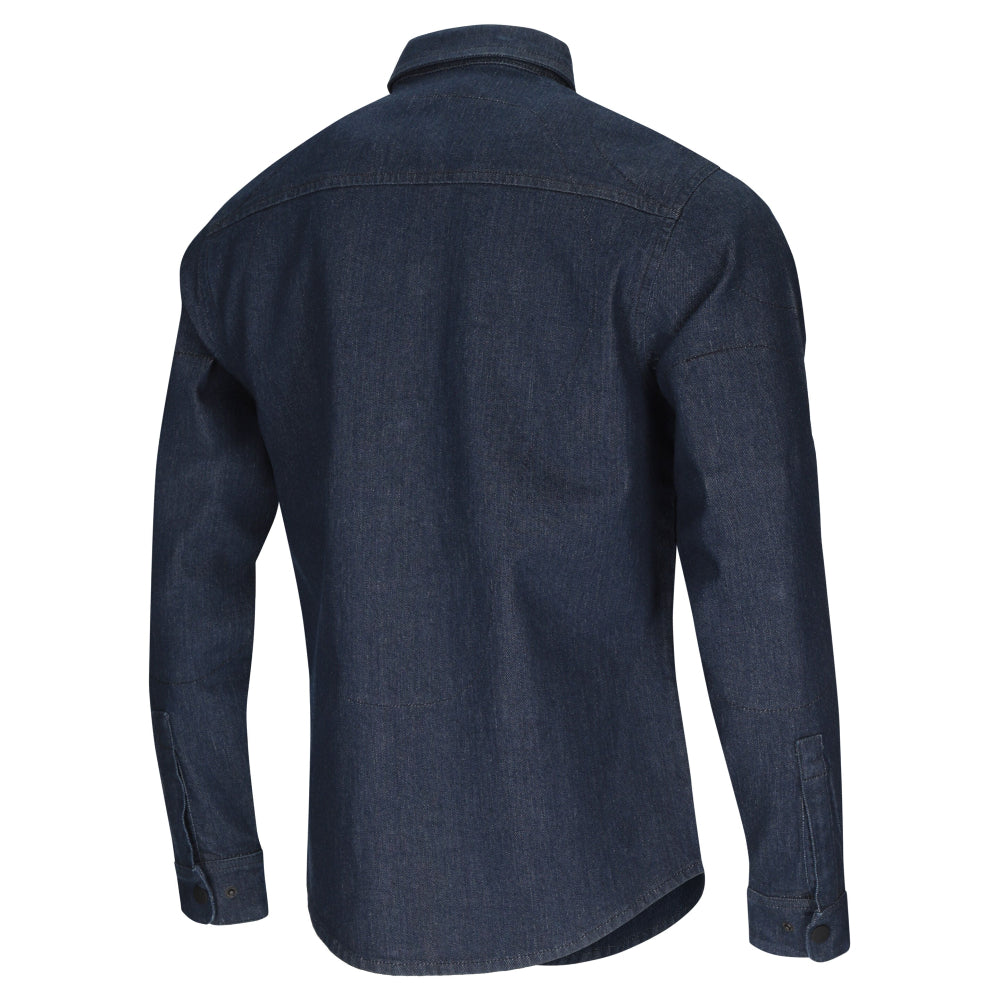Argon Machete Dyneema® Denim Motorcycle Riding Shirt-Blue-64 (4X) #2125972