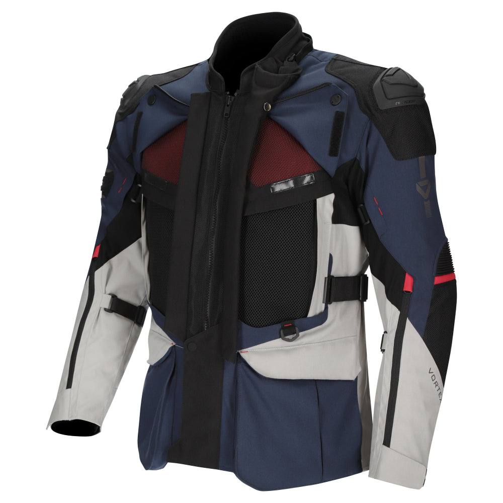 Dririder Vortex Adventure 3 Jacket-Blue/Light Grey/Black-M #2127227