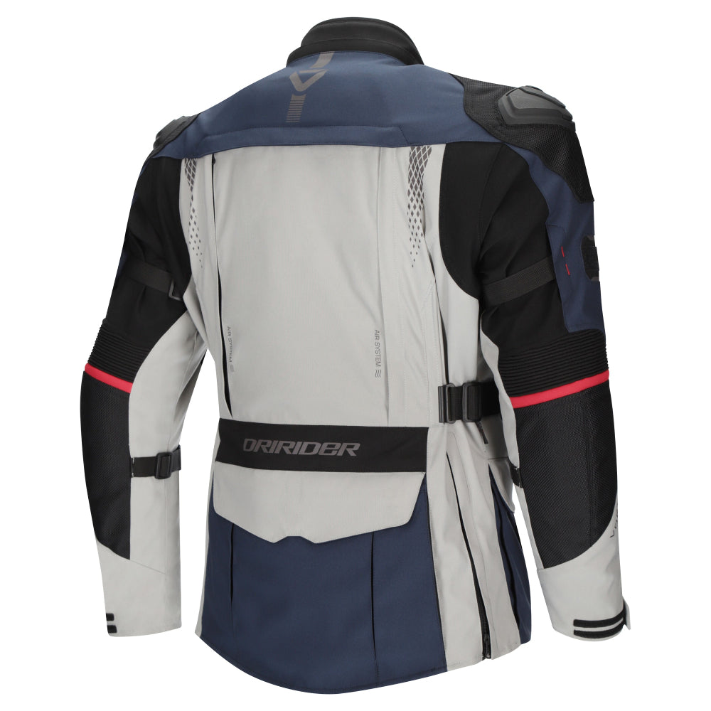 Dririder Vortex Adventure 3 Jacket-Blue/Light Grey/Black-M #2127227