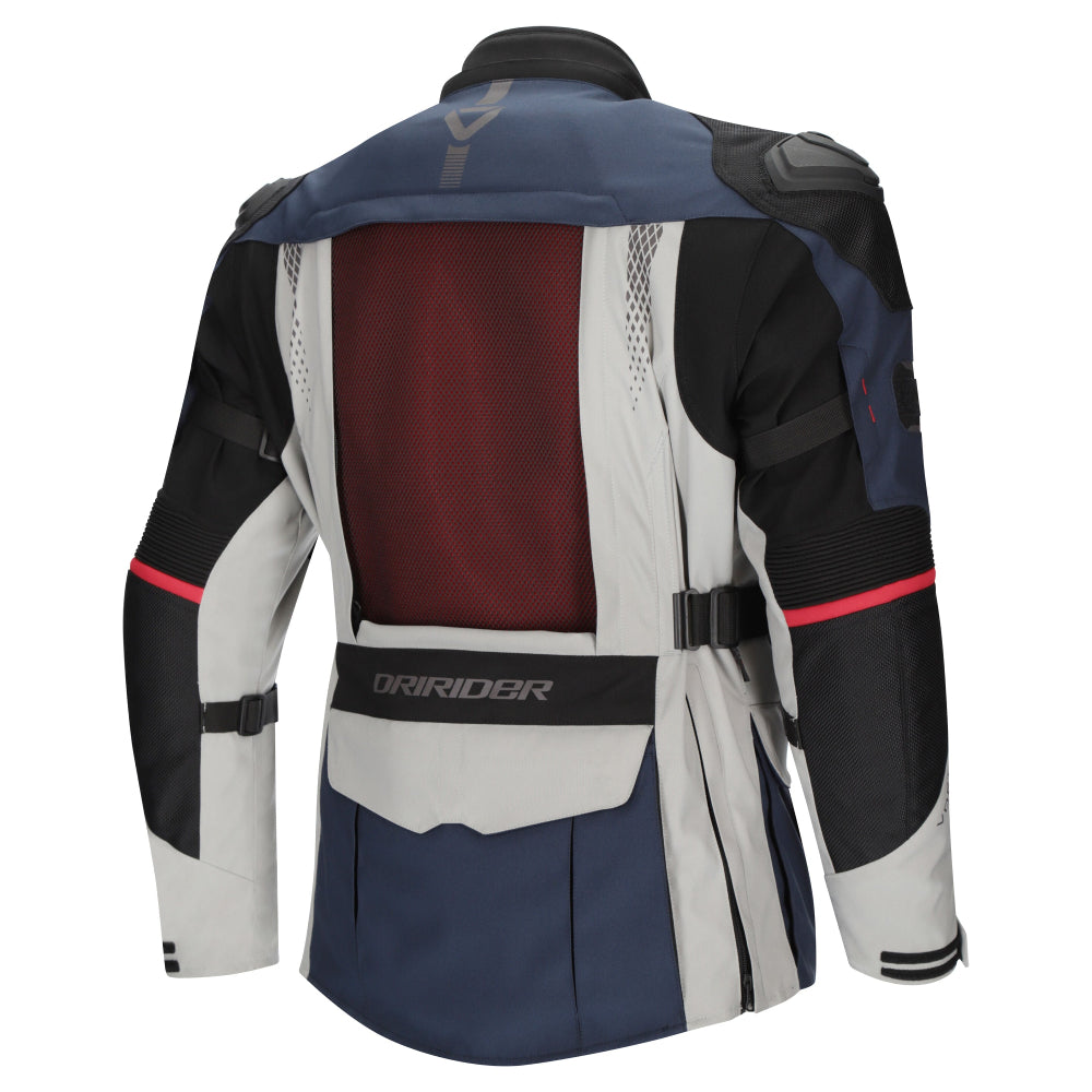 Dririder Vortex Adventure 3 Jacket-Blue/Light Grey/Black-M #2127227
