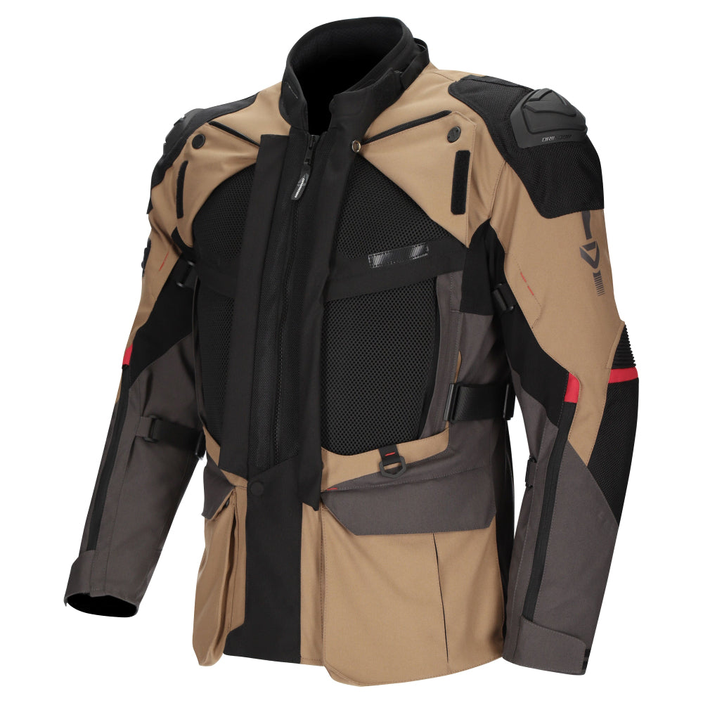 Dririder Vortex Adventure 3 Jacket-DK. Grey/Brown/Black-S #2127236