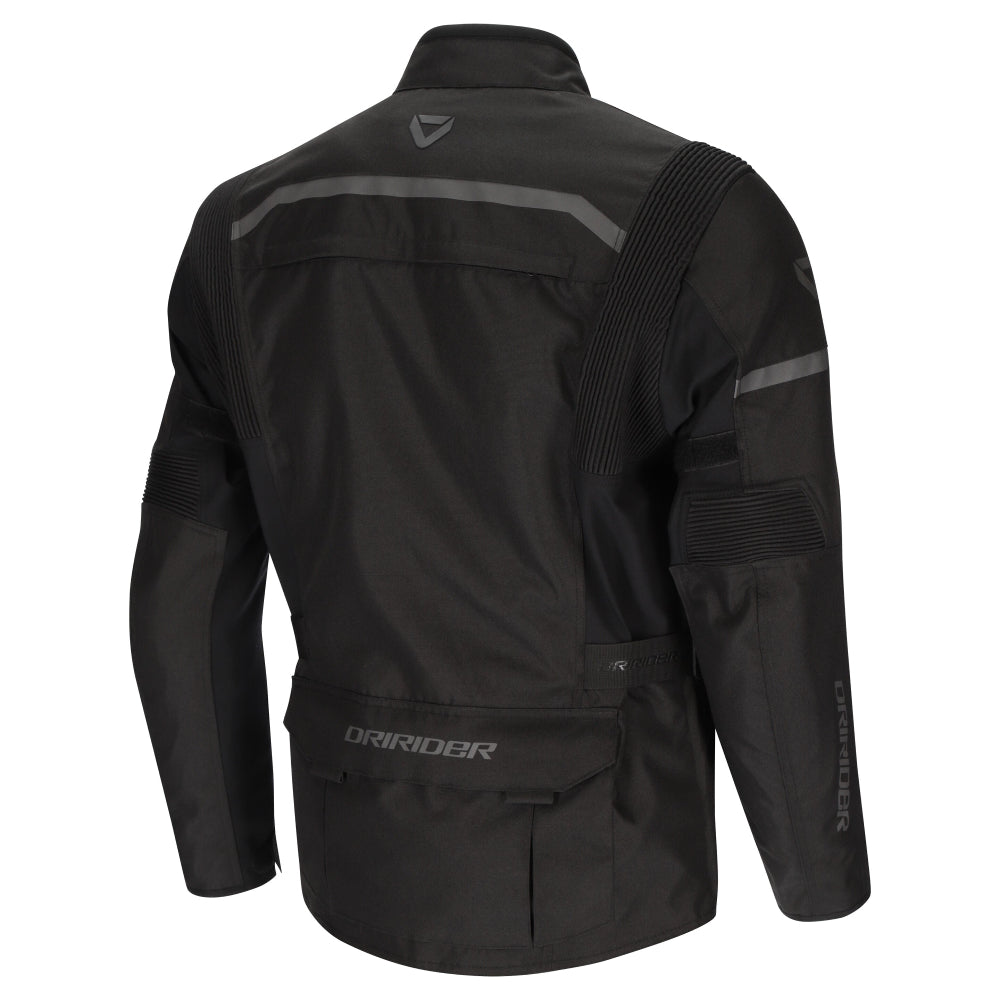 Dririder Compass V Sports Touring Jacket-Black/Black-LDS 20 #2127272