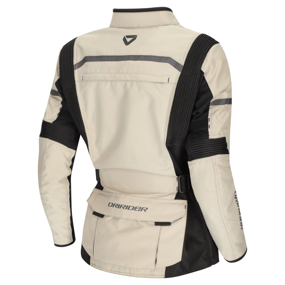 Dririder Compass V Sports Touring Jacket-Sand/Black-S #2127316
