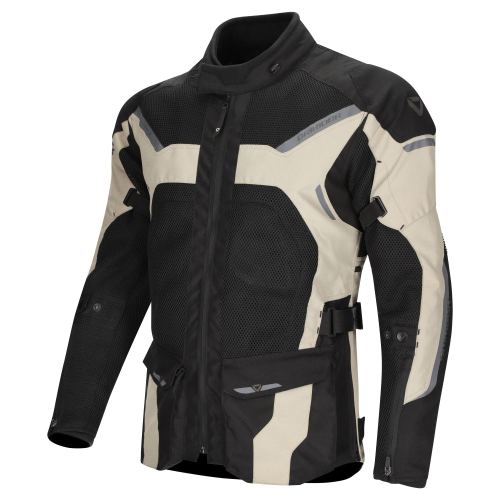 Dririder Apex 6 Airflow Ventilated Touring Jacket-Sand/Black-S #2127396
