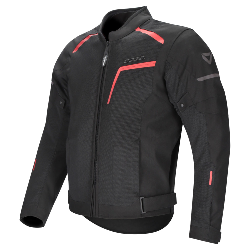 Dririder Air-Ride 6 Summer Riding Jacket-Black/Red-S #2128535