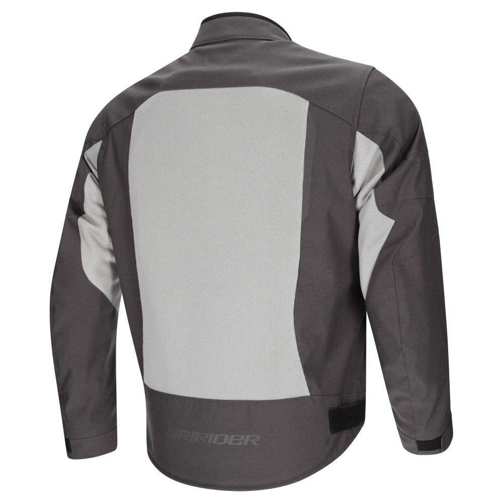 Dririder Air-Ride 6 Summer Riding Jacket-LT. Grey/Dark Grey-2XL #2128546