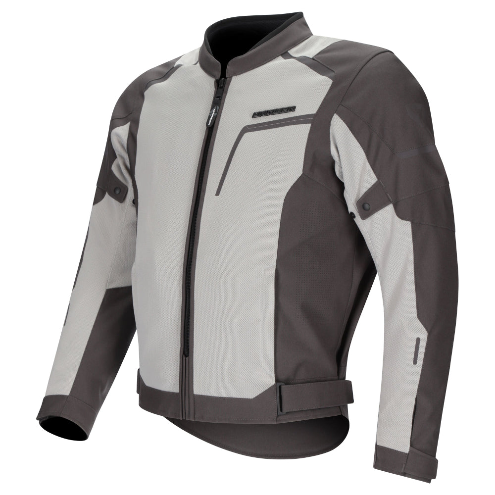 Dririder Air-Ride 6 Summer Riding Jacket-LT. Grey/Dark Grey-2XL #2128546