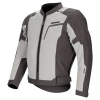 Dririder Air-Ride 6 Summer Riding Jacket-LT. Grey/Dark Grey-2XL #2128546
