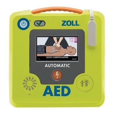 ST JOHN ZOLL AED 3 Fully Automatic Defibrillator AED Emergency #8881131