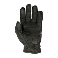 Argon Clash Classic Rigger Style Leather Motorcycle Gloves-Black-XL #4006394