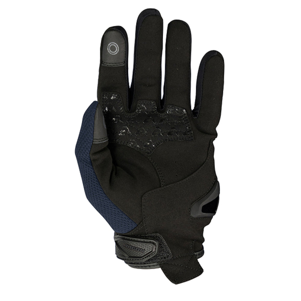 Argon Swift Short Cuff Textile Motorcycle Gloves-Navy-L #4006492
