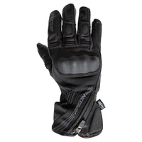 Argon Ascot Waterproof Winter Leather Ladies Motorcycle Gloves-Black-M #4007185