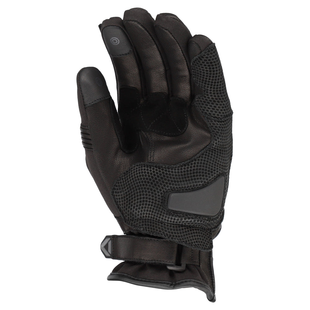 Dririder Typhoon Leather Winter Touring Gloves-Black-3XL #4007697