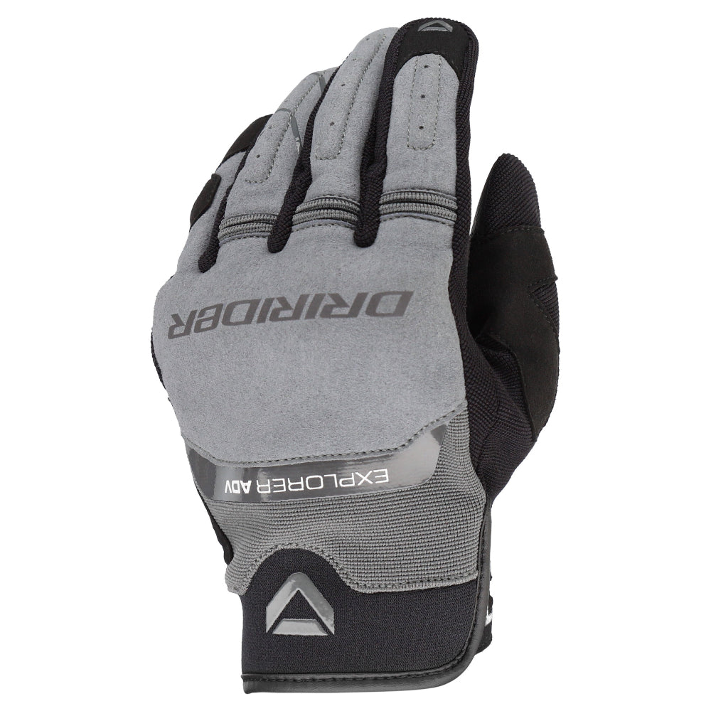 Dririder Explorer Adventure Touring Dual Sports Gloves-Dark Grey-M #4007885