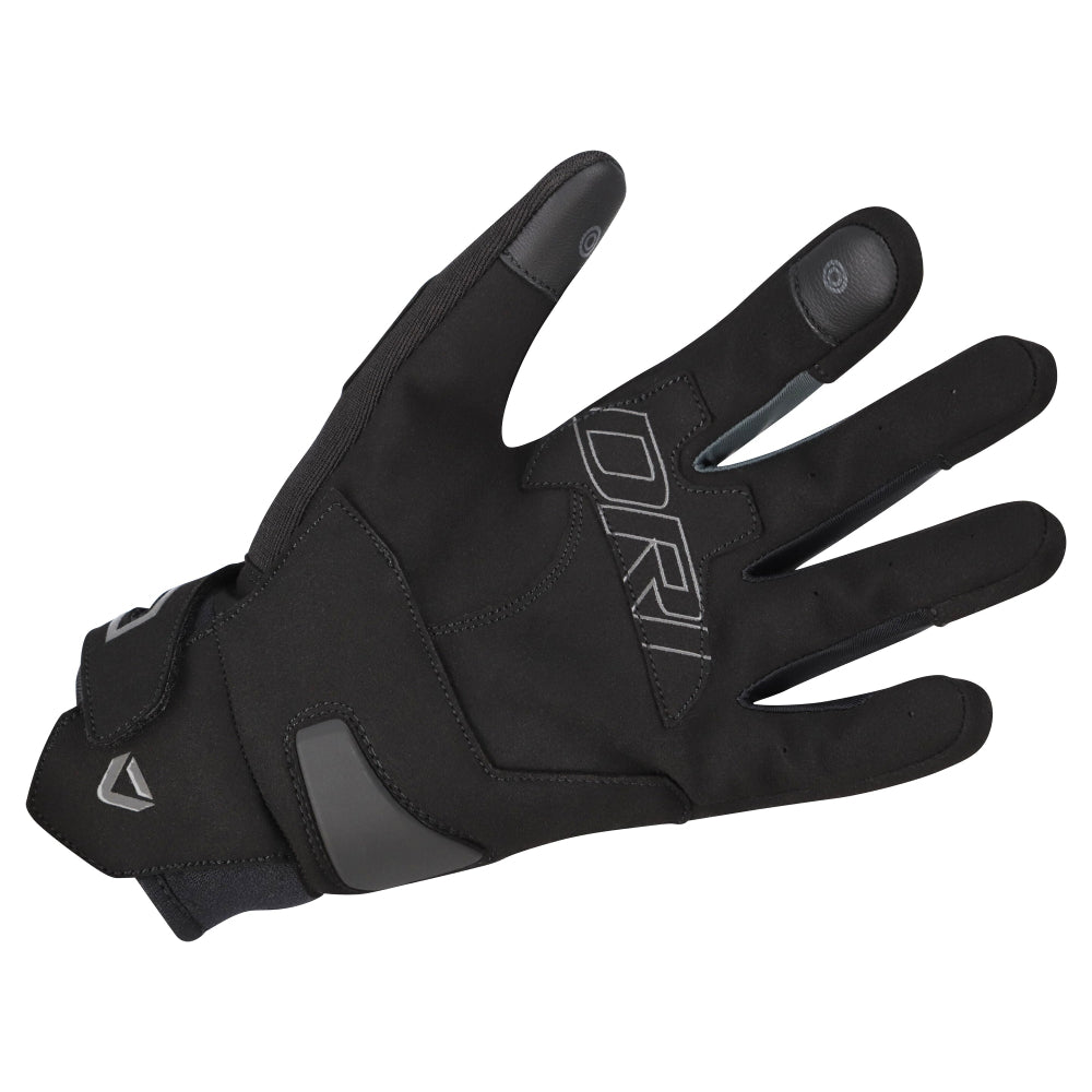 Dririder Flex Urban Textile Full Finger Gloves-Black/Grey-S #4008770