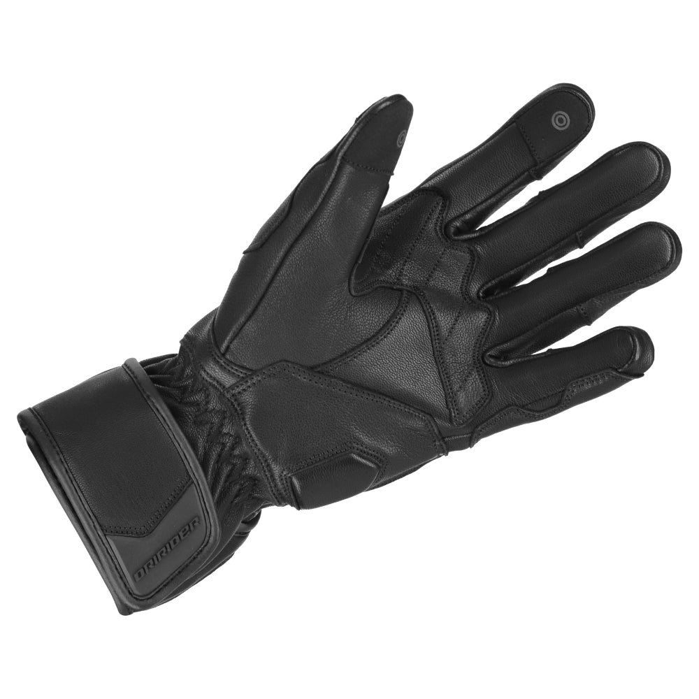 Dririder Assen 3 Leather Winter Touring Gloves-Black-L #4009272