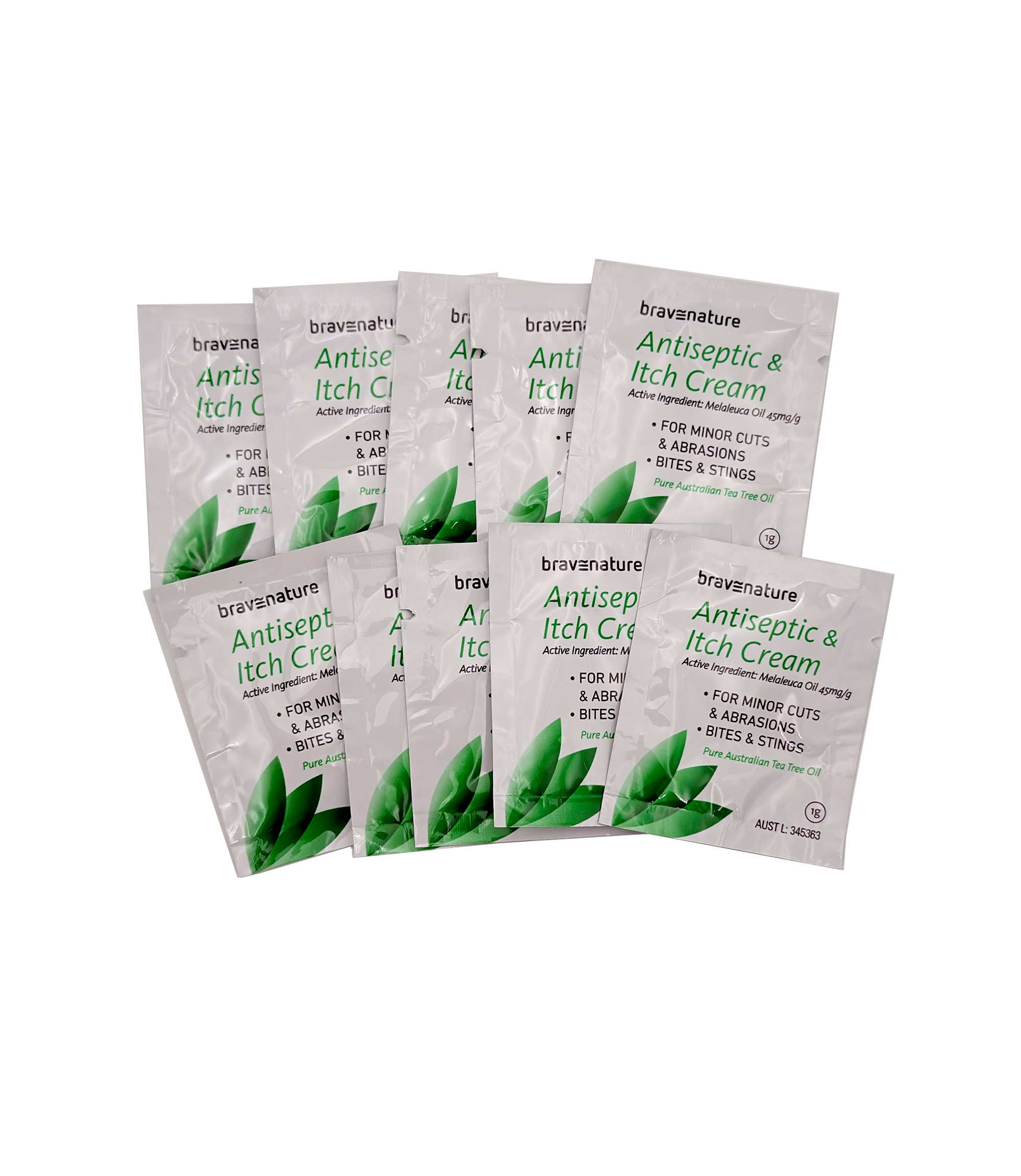 ST JOHN Antiseptic & Itch Cream Sachet 1g Pack of 10 #515410