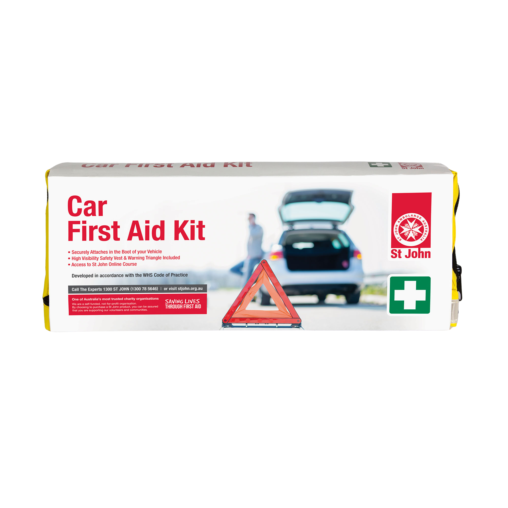 ST JOHN Car First Aid Kit WHS Compliant Emergency Medical Supplies #677414