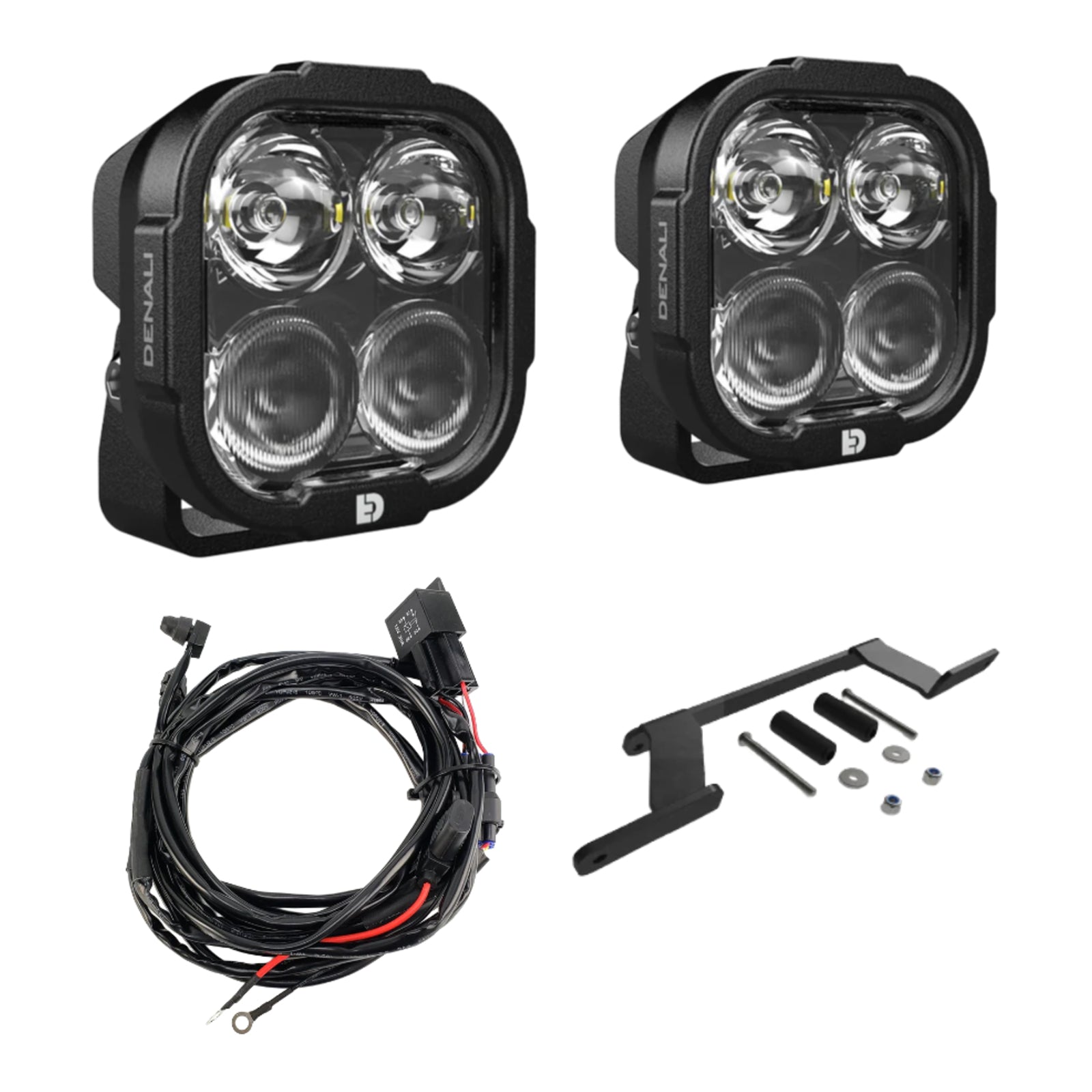 Denali DL4 Bundle For BMW R1200GS Adventure 2014-2019 DEDNL07KIT017#