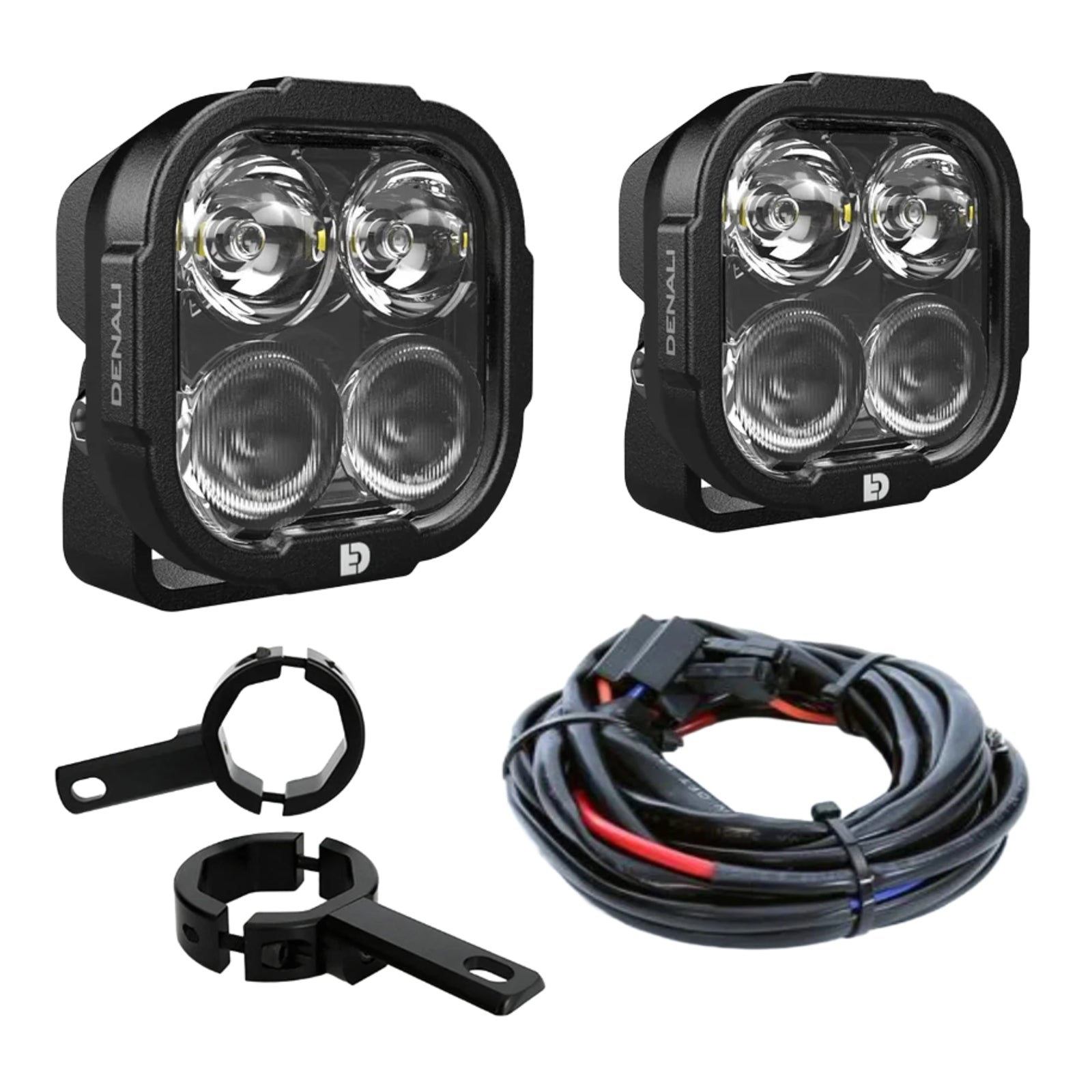Denali DL4 Bundle For Ducati Scrambler 803 Desert Sled DEDNL22KIT009#