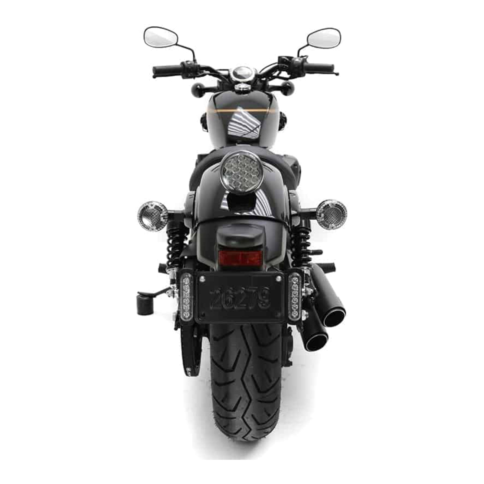 Denali B6 Dual LED Brake Light Kit with Plate Mount DEDNLB610100#
