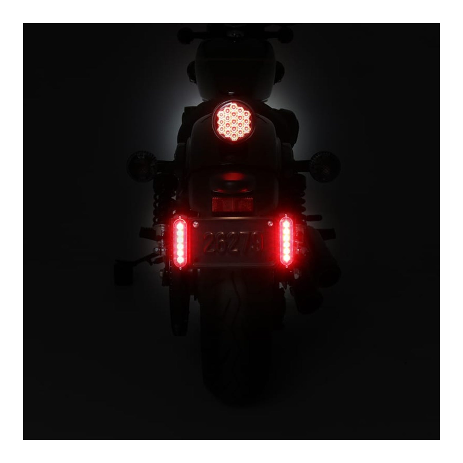 Denali B6 Dual LED Brake Light Kit with Plate Mount DEDNLB610100#