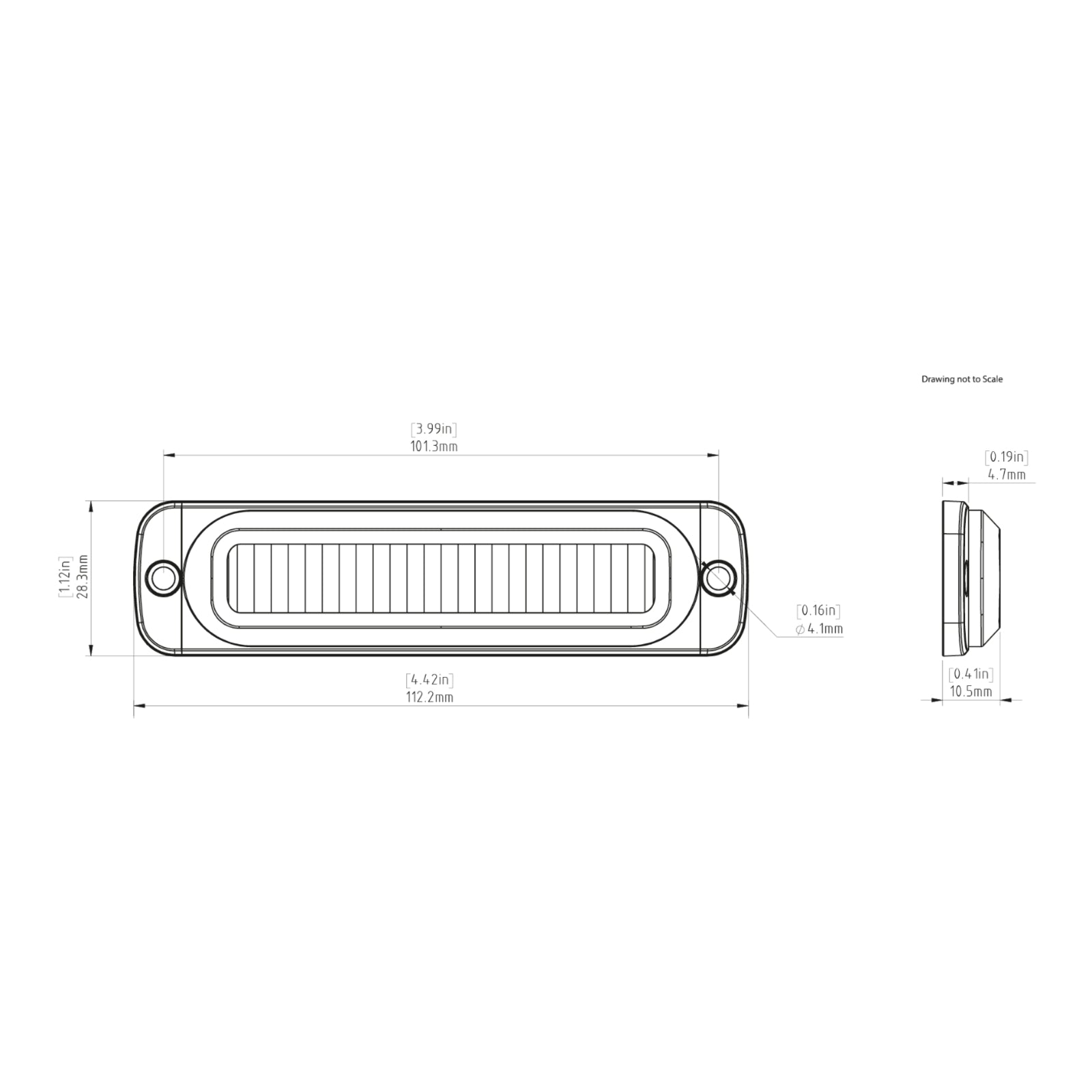 Denali B6 Dual LED Brake Light Kit with Plate Mount DEDNLB610100#