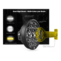 Denali D-14 Destroyer DOT/SAE ECE Modular Headlight (Single) DEDNLD14050#