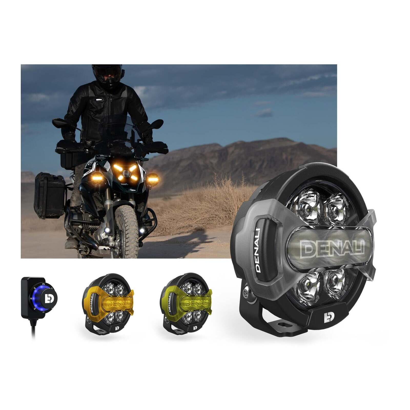 Denali D7 PRO LED Light Kit - DataDim™ Technology - Pair DEDNLD7PKIT#