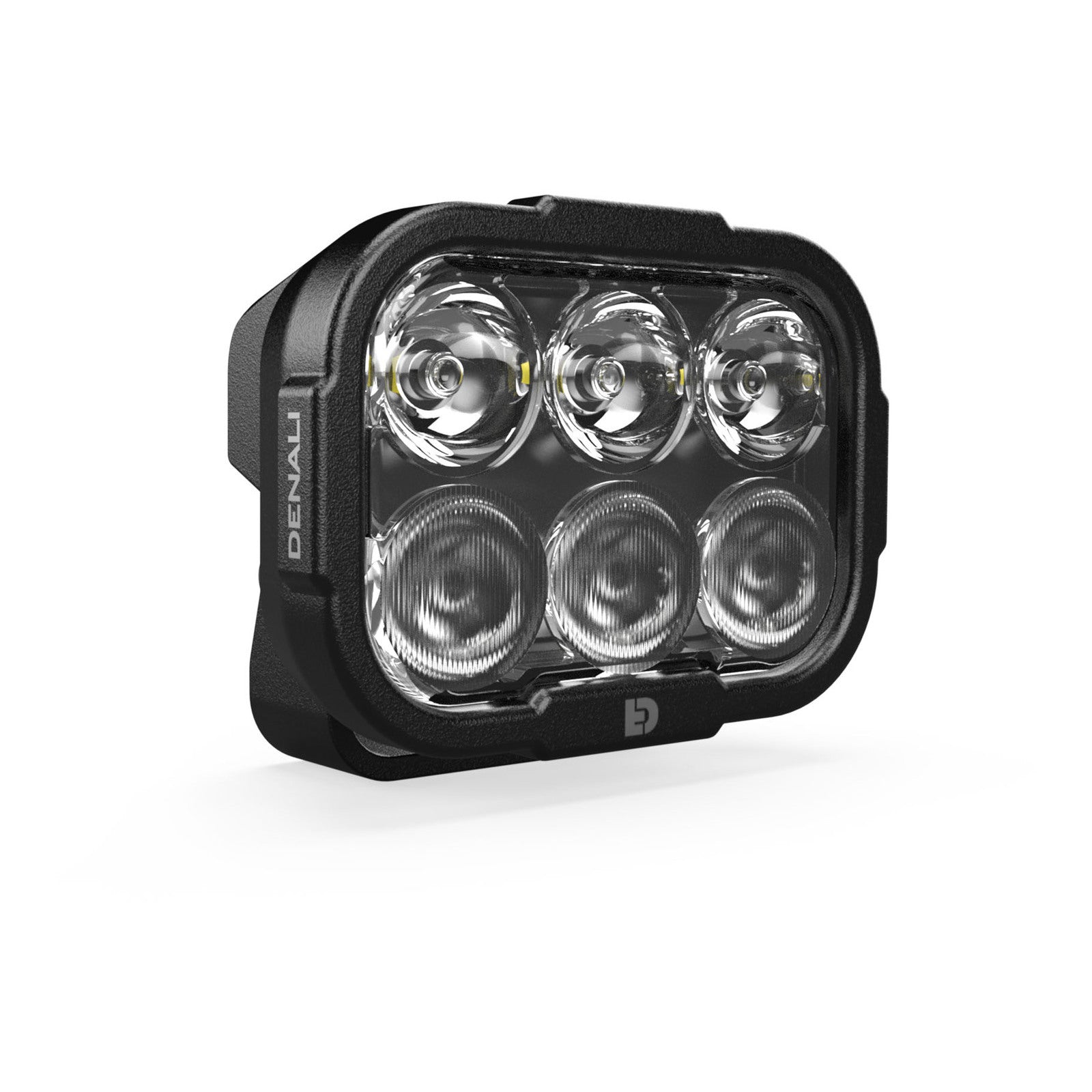 Denali DL6 Driving Light - DataDim Technology  6-LED  Elliptical Hybrid Beam DEDNLDL6050W#