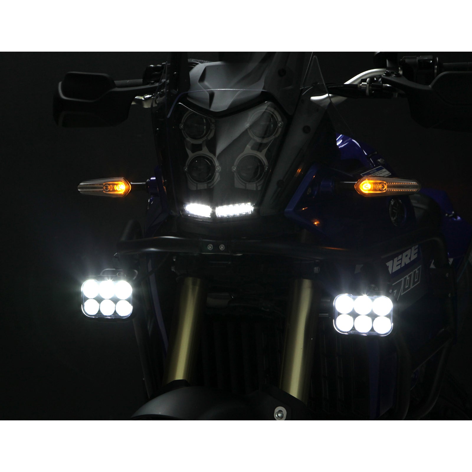 Denali DL6 Driving Light - DataDim Technology  6-LED  Elliptical Hybrid Beam DEDNLDL6050W#