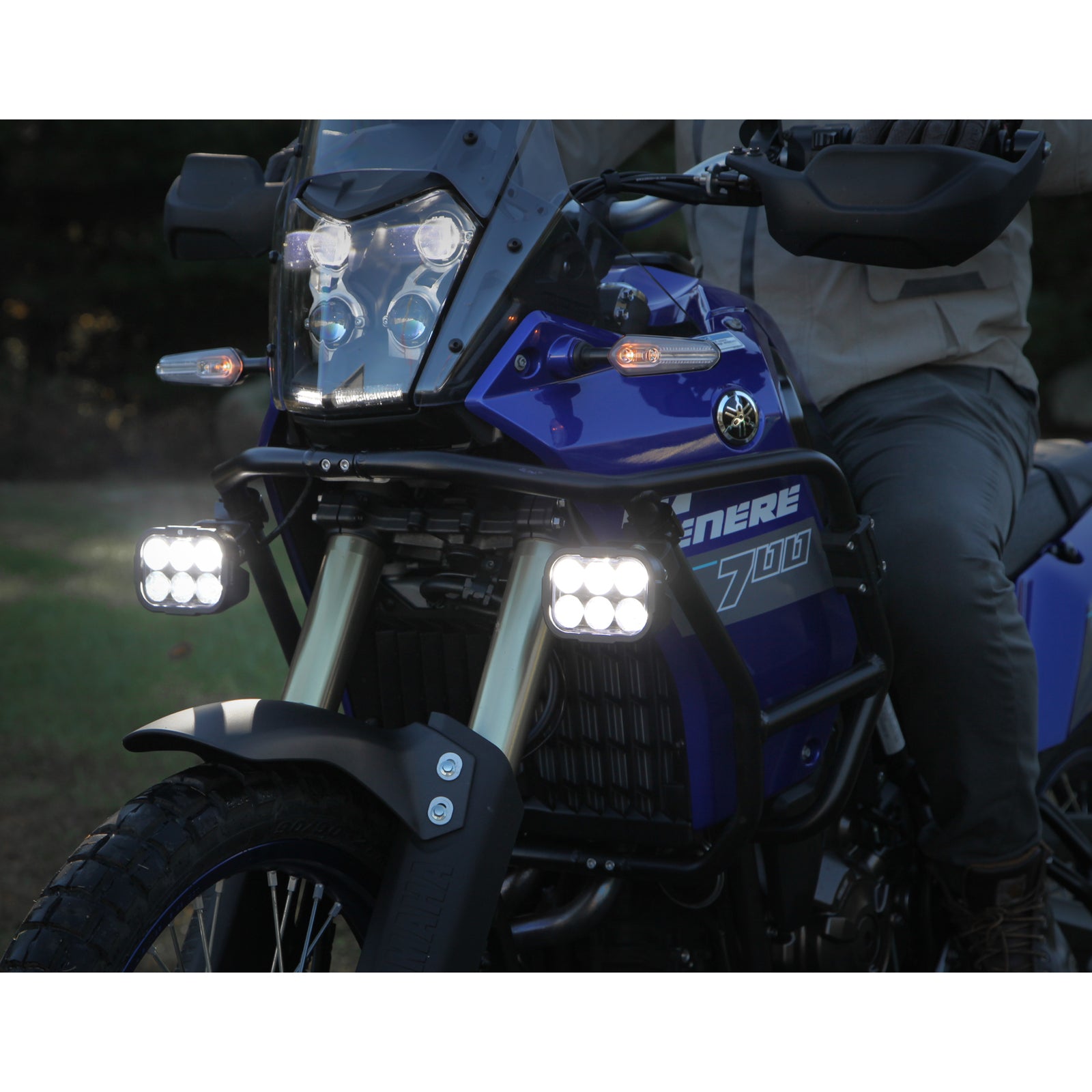 Denali DL6 Driving Light - DataDim Technology  6-LED  Elliptical Hybrid Beam DEDNLDL6050W#