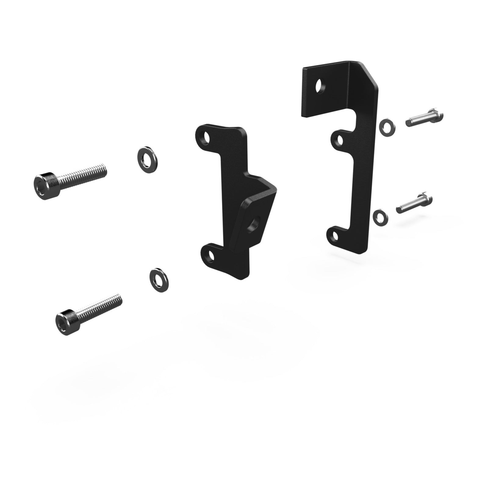 Denali Compact Horn Mount Bracket with M8 Bolts For BMW R1200GS DEHMT0711002#