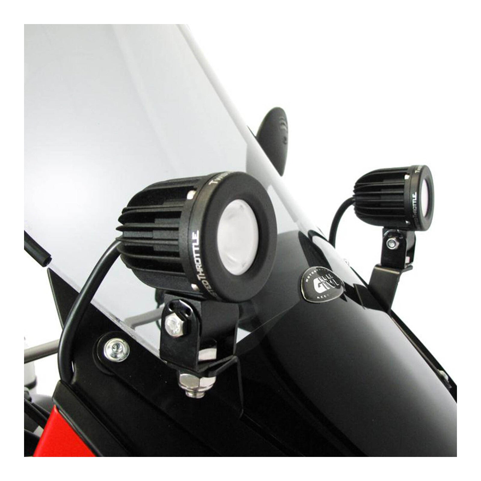 Denali Dashboard-Mount Light Brackets For Kawasaki KLR650 E DETWTLAH08003100#