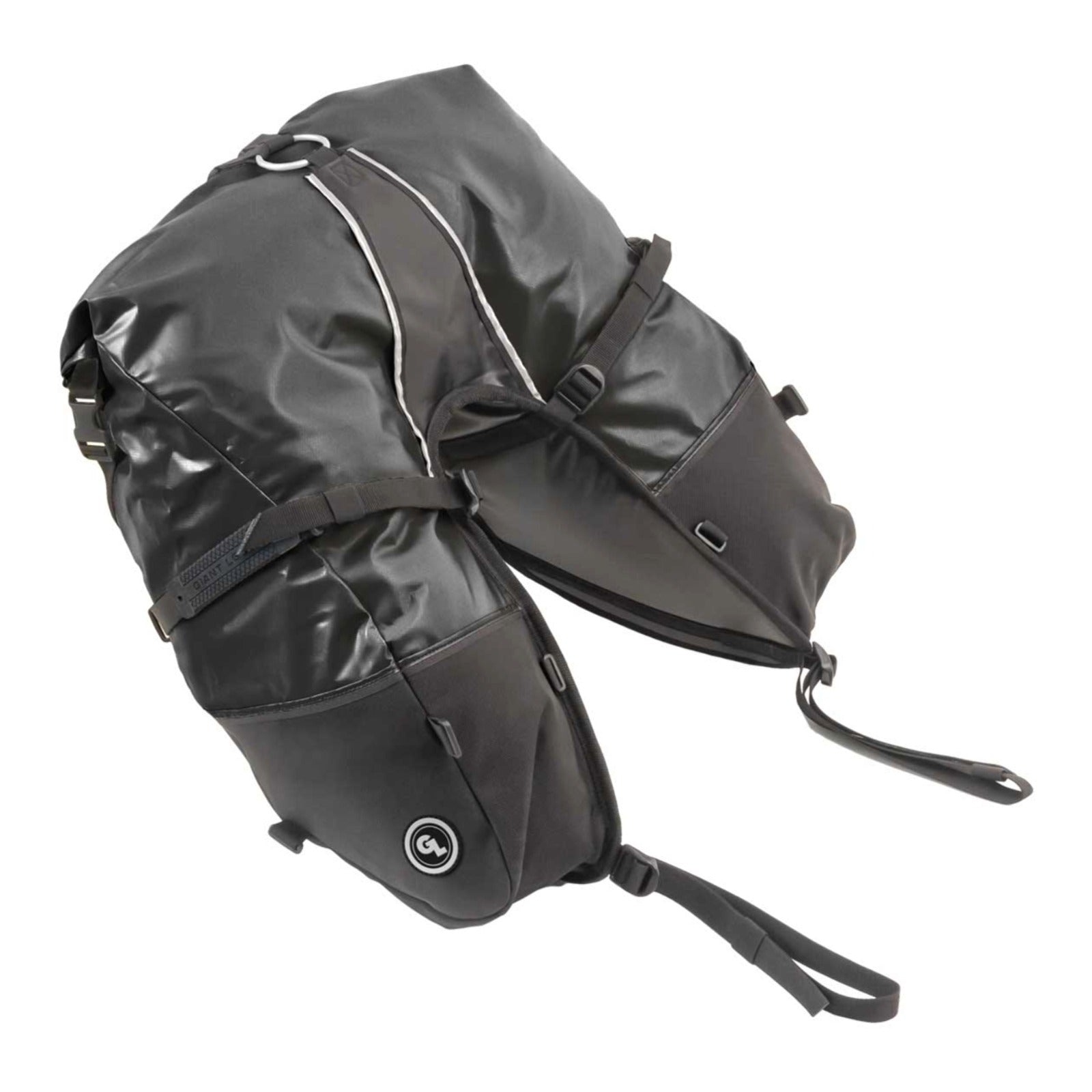 GIANT LOOP Coyote Saddlebag - Black #GLCSB23B | Australian Moto Spares