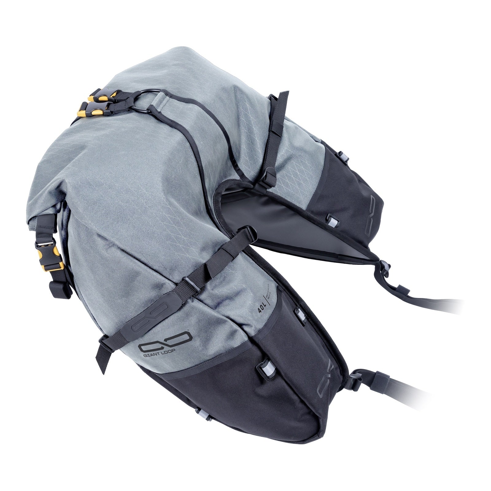 Giant Loop Coyote Saddlebag '26 - Grey GLCSB26G#