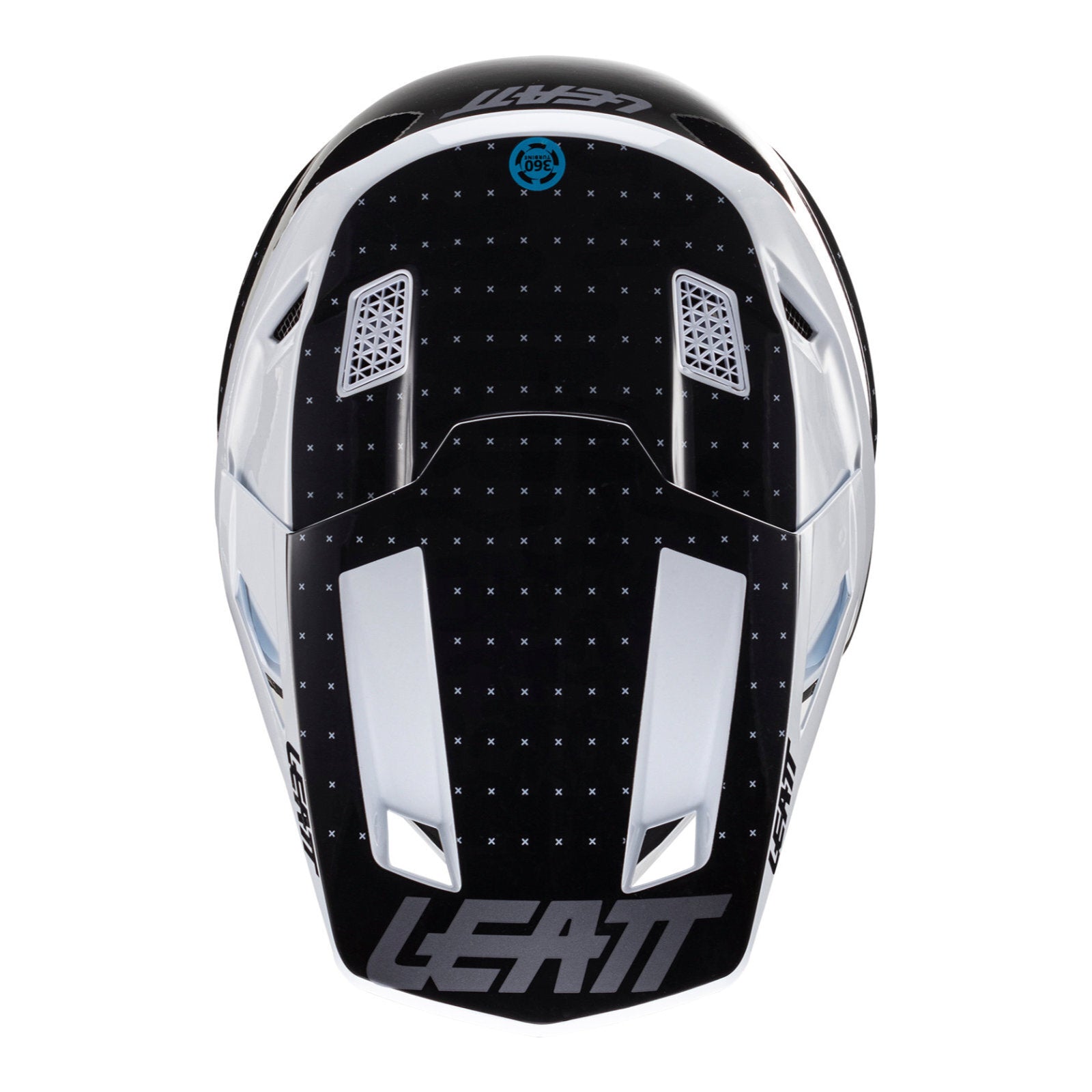 Leatt Helmet Kit Moto 8.5 V24 - Black / White (2XL) LE1024060105#