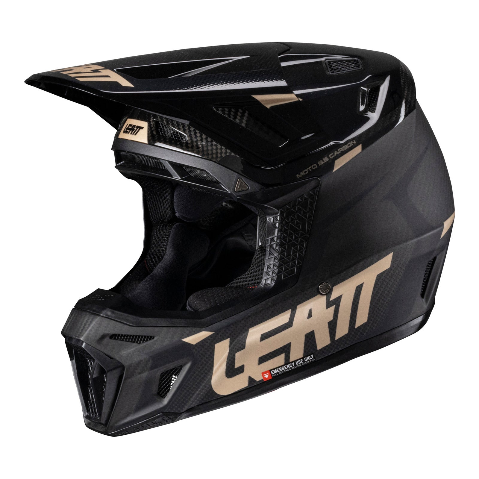 Leatt 2025 9.5 Helmet Kit Carbon (L/59-60cm) LE1025100103#