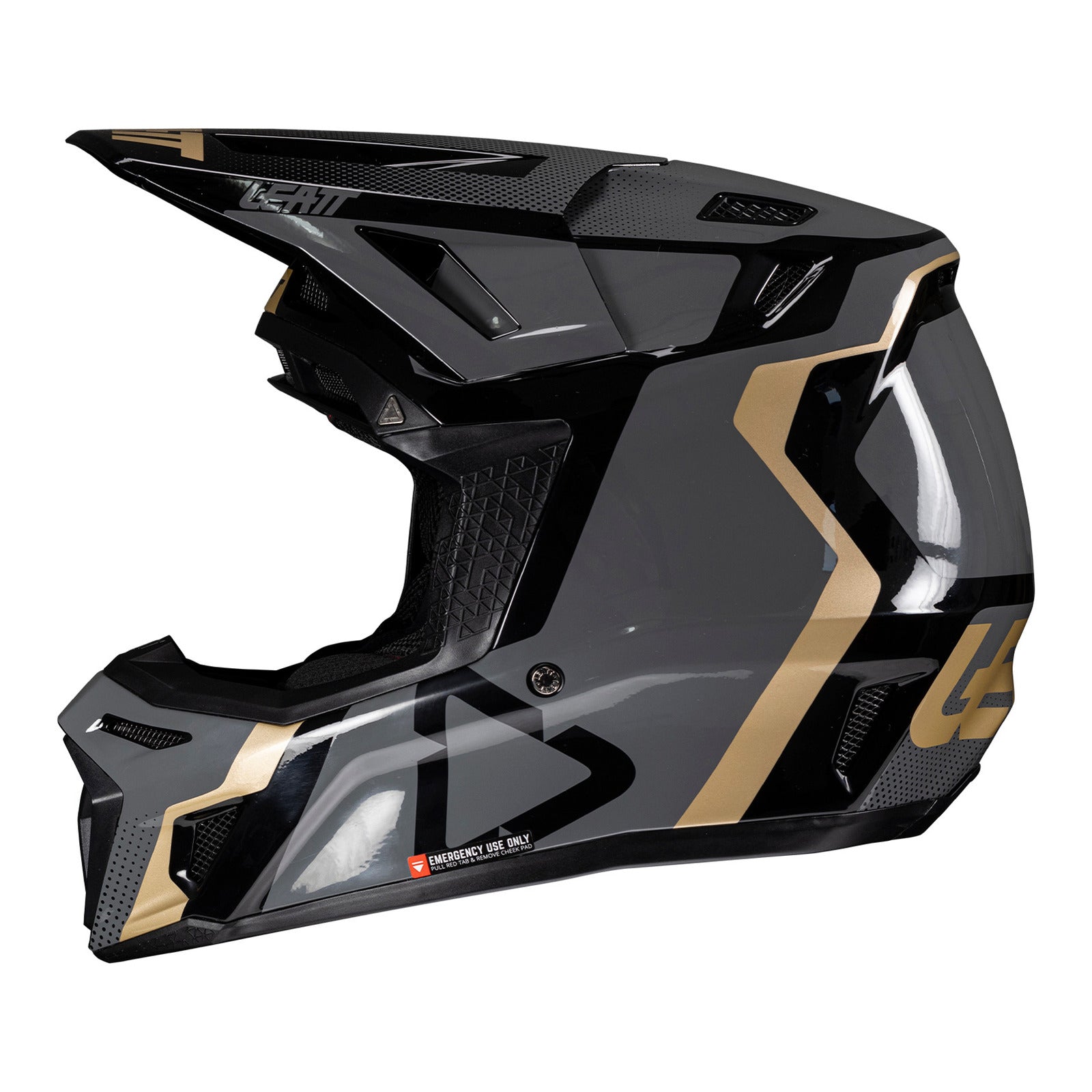 Leatt 2025 8.5 Helmet Kit - Black (XS/53-54cm) LE1025100140#