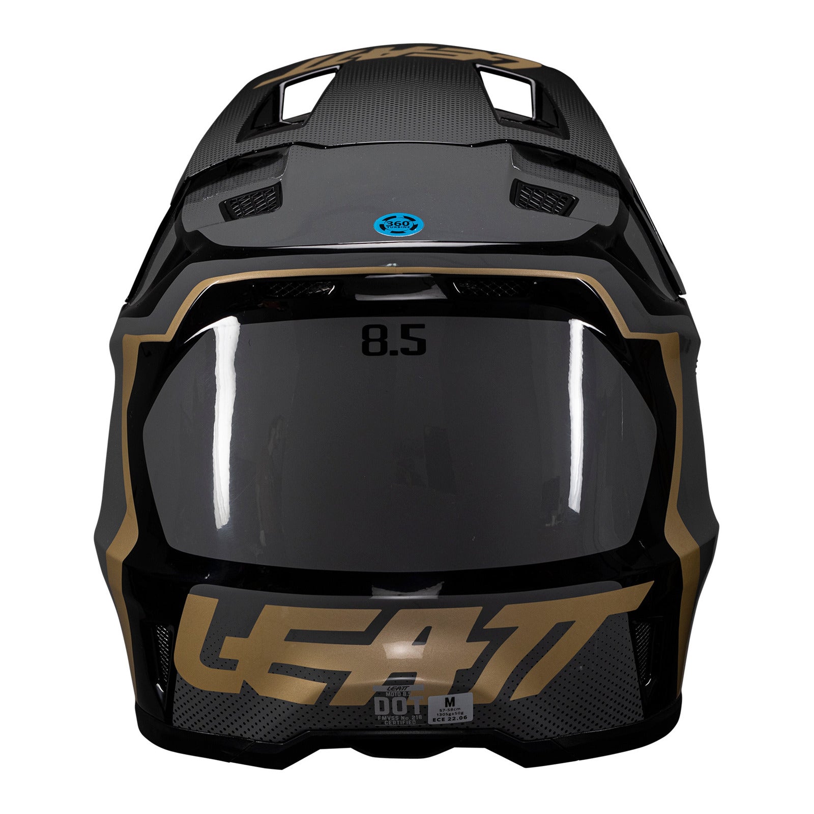 Leatt 2025 8.5 Helmet Kit - Black (XS/53-54cm) LE1025100140#