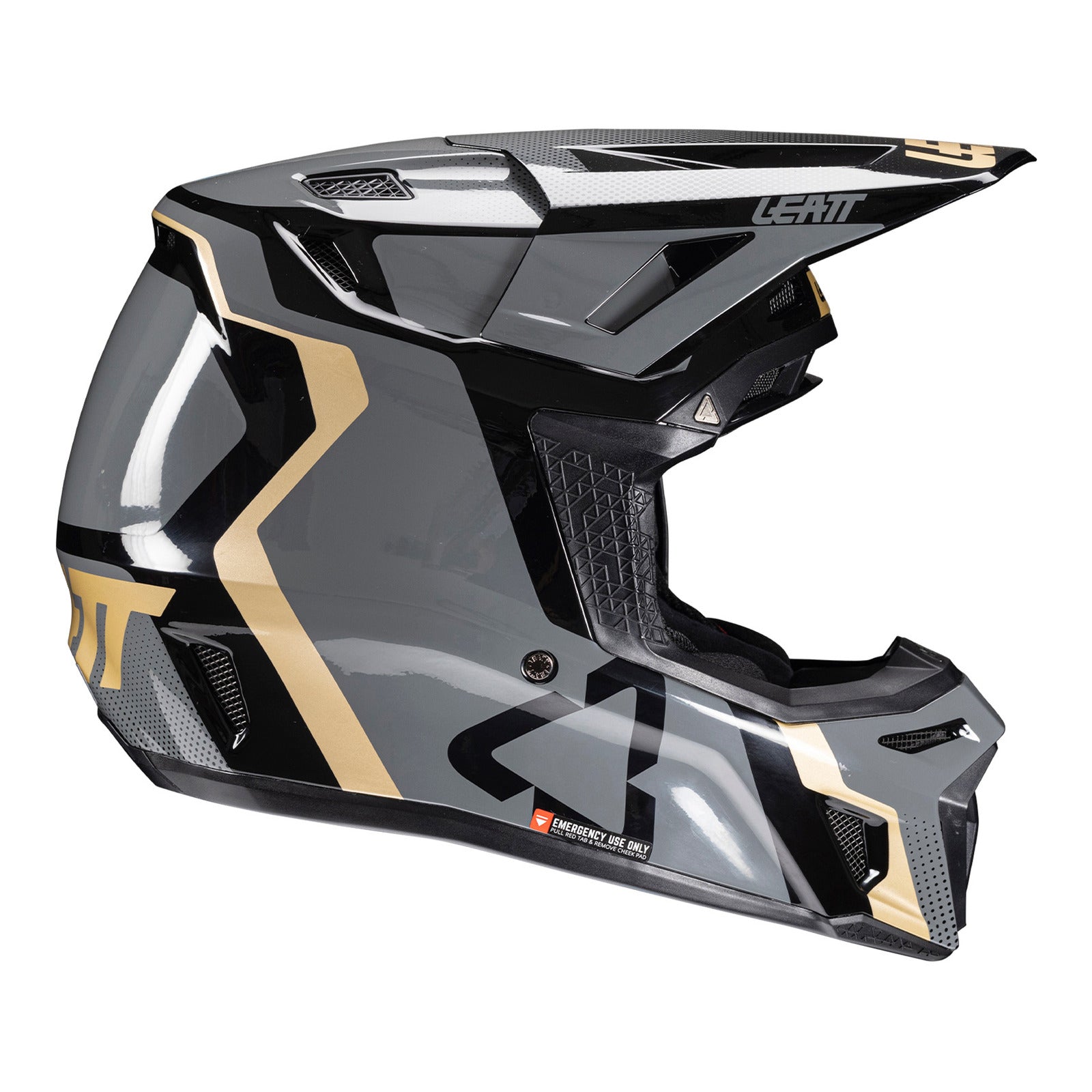 Leatt 2025 8.5 Helmet Kit - Black (M/57-58cm) LE1025100142#