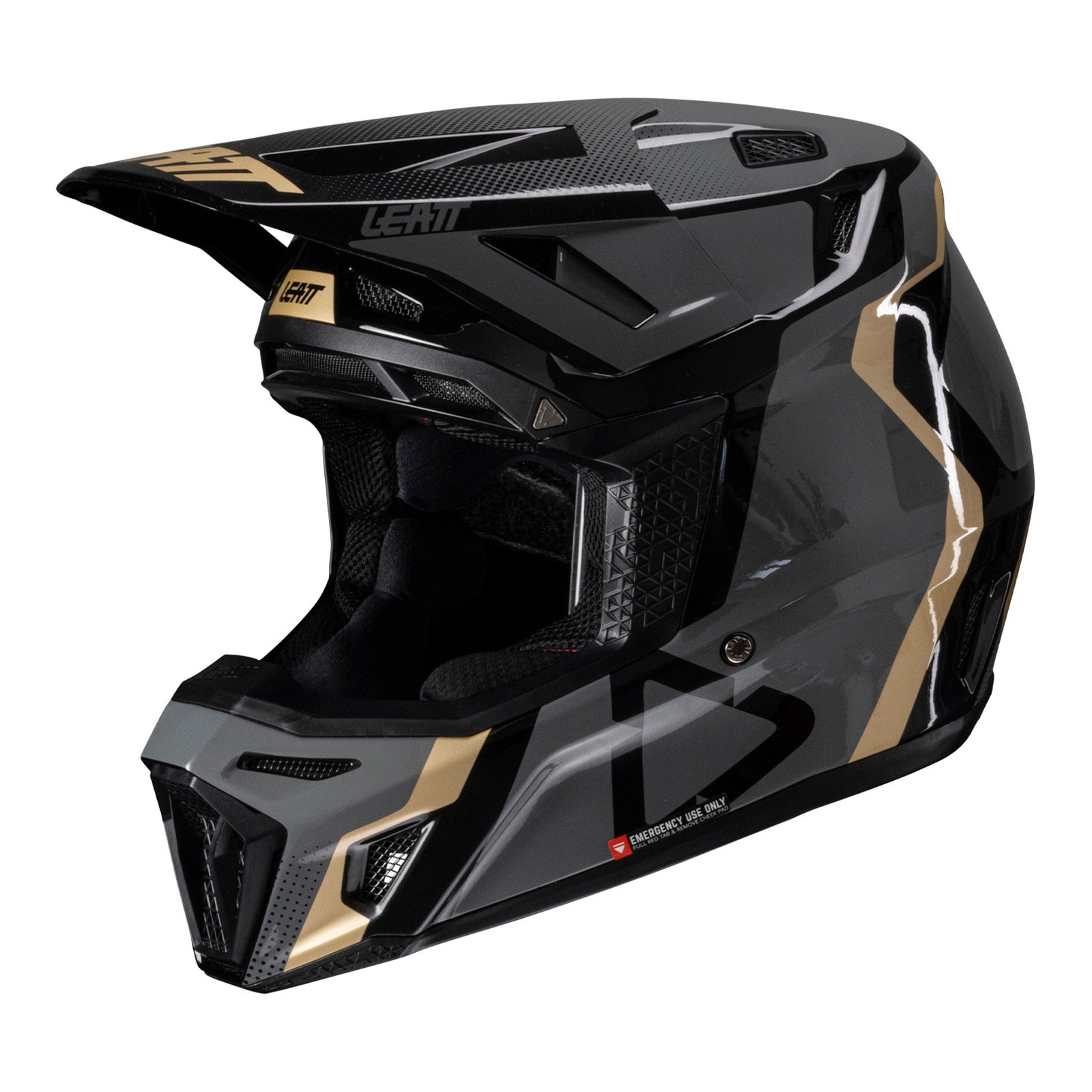 Leatt 2025 8.5 Helmet Kit - Black (XL/61-62cm) LE1025100144#