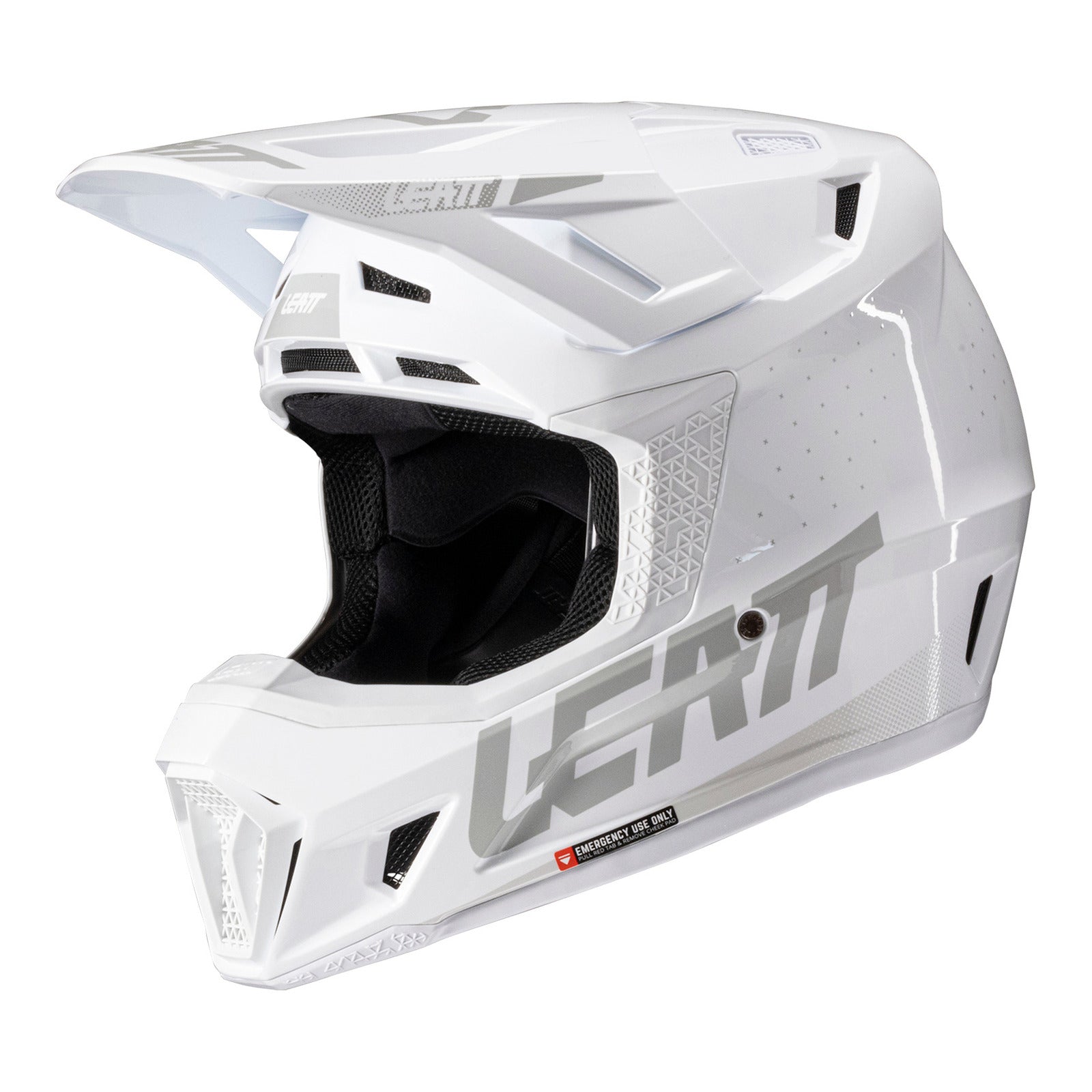 Leatt Helmet Kit Moto 7.5 V25 - White (2XL) 63–64cm LE1025100405#
