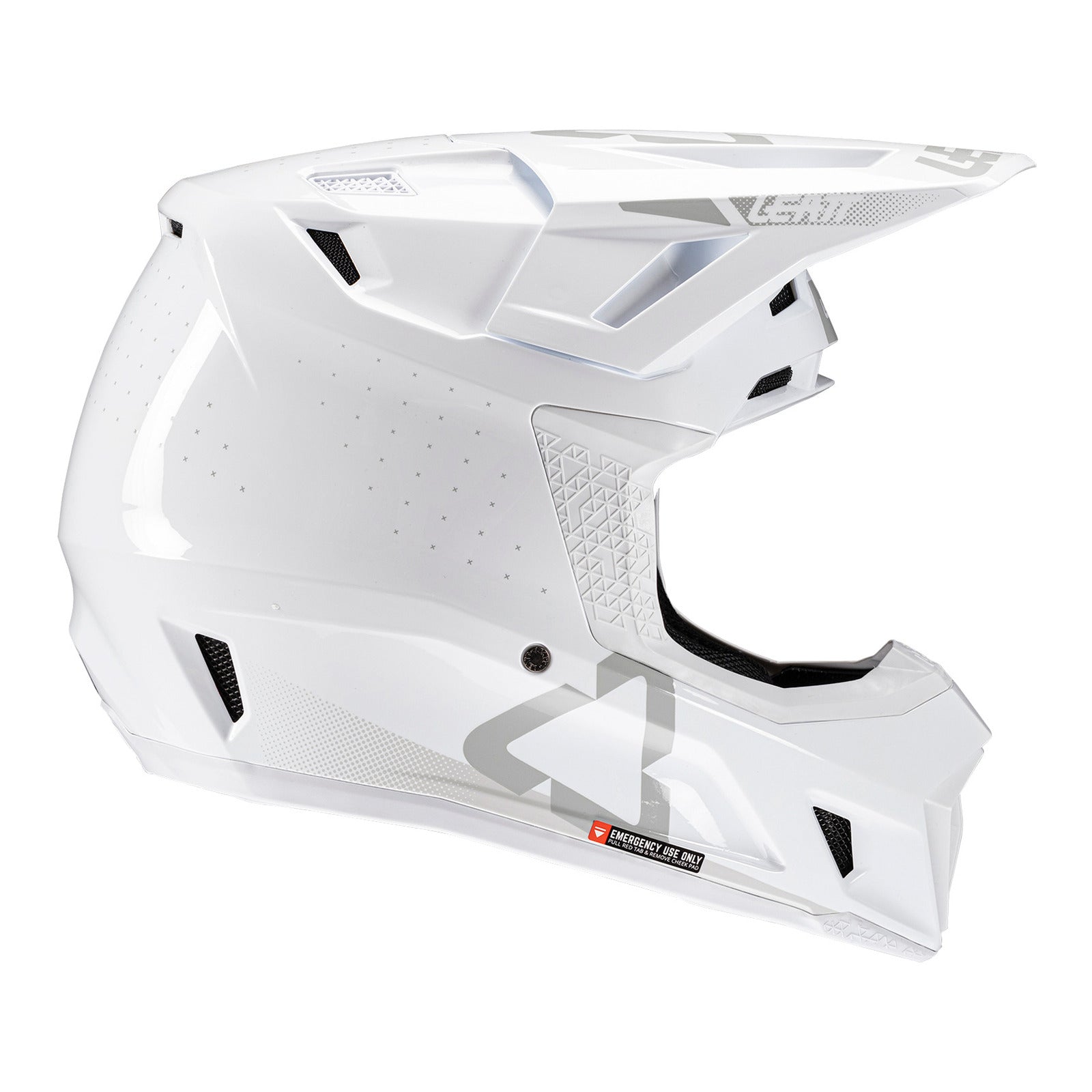 Leatt Helmet Kit Moto 7.5 V25 - White (2XL) 63–64cm LE1025100405#